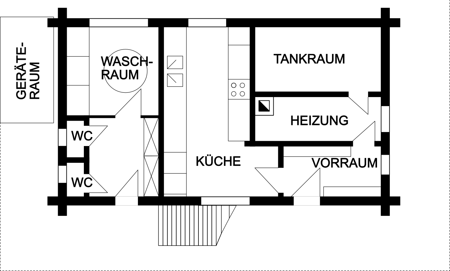 Grundriss Erdgeschoss
