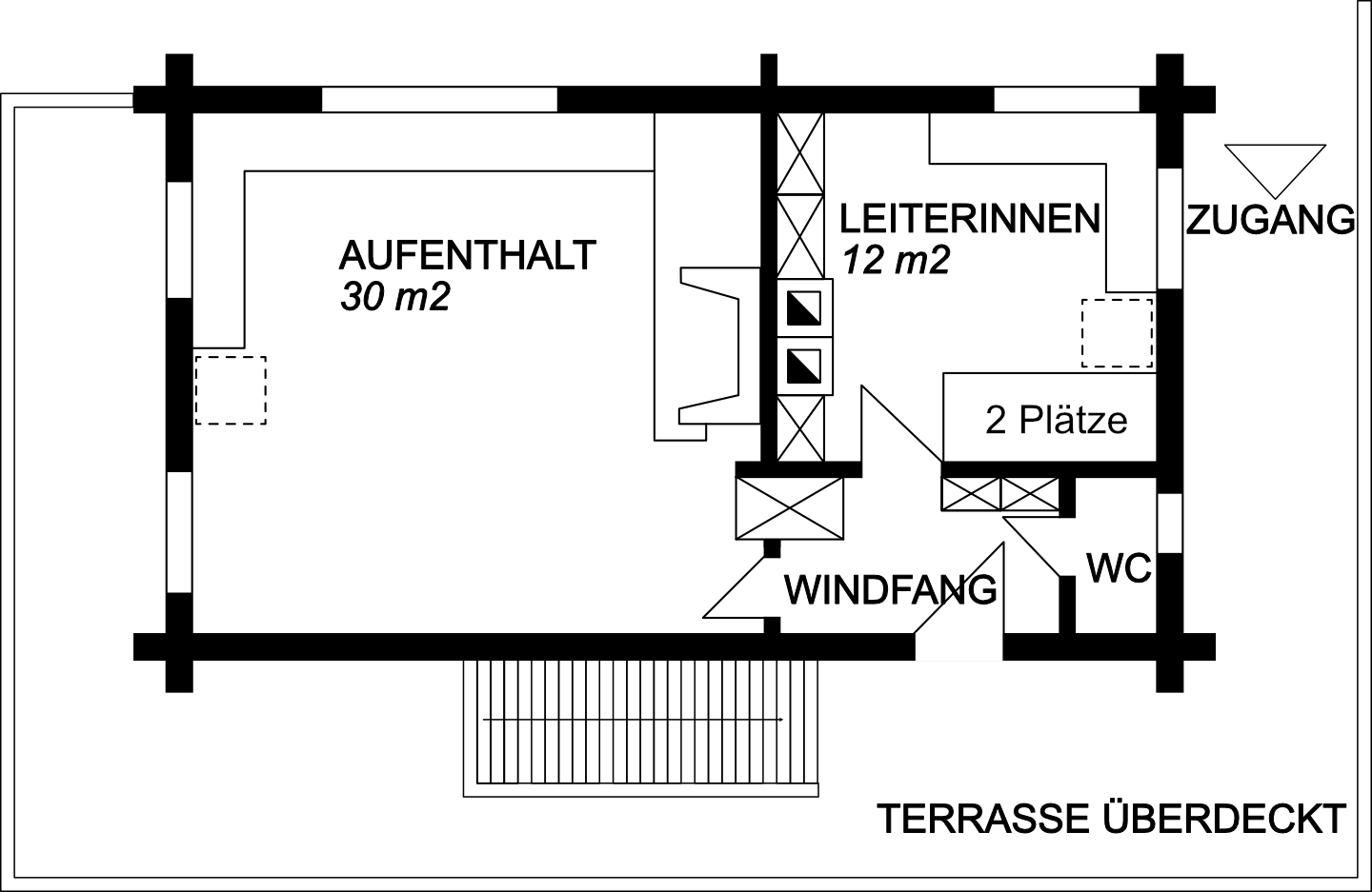 Grundriss Obergeschoss